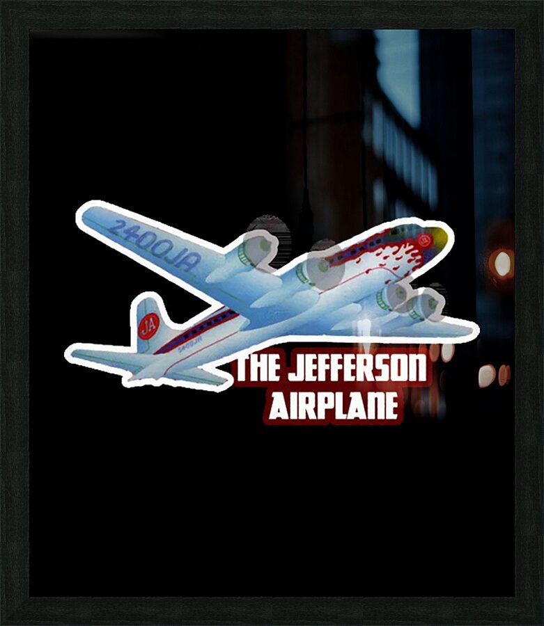 Jefferson Airplane 17 Picture Frame print