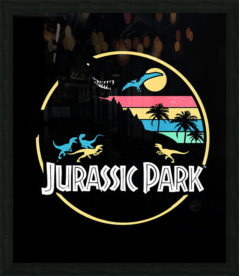 Jurassic Park 13 Picture Frame print