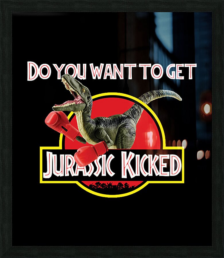 Jurassic Park 39 Picture Frame print
