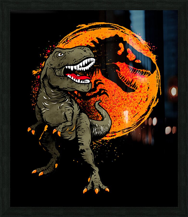 Jurassic Park 49 Picture Frame print