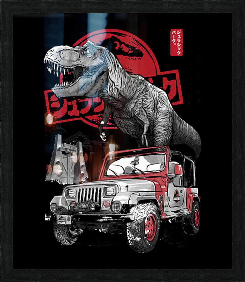Jurassic Park 2 Picture Frame print