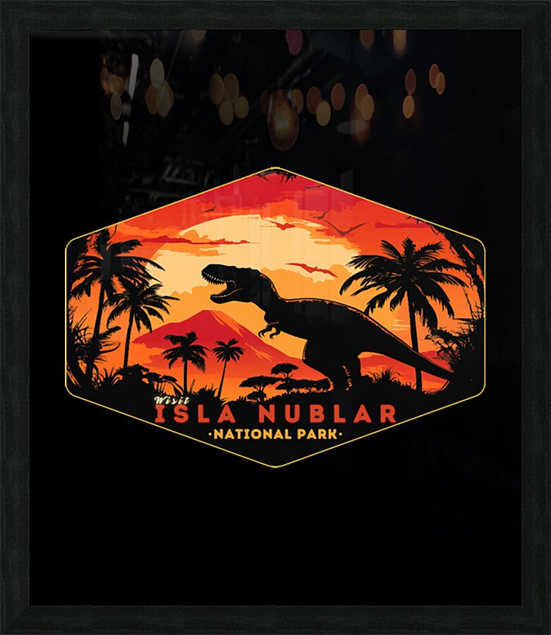 Jurassic Park 16 Picture Frame print