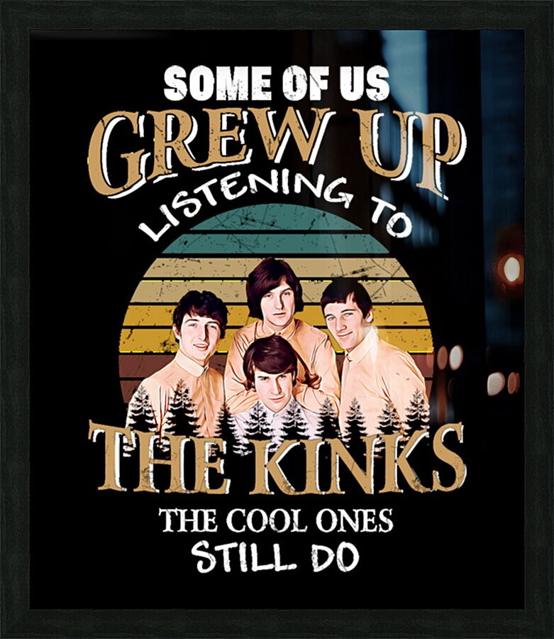 Kinks 2 Picture Frame print