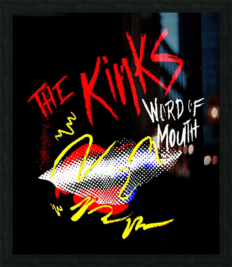 Kinks 3 Picture Frame print