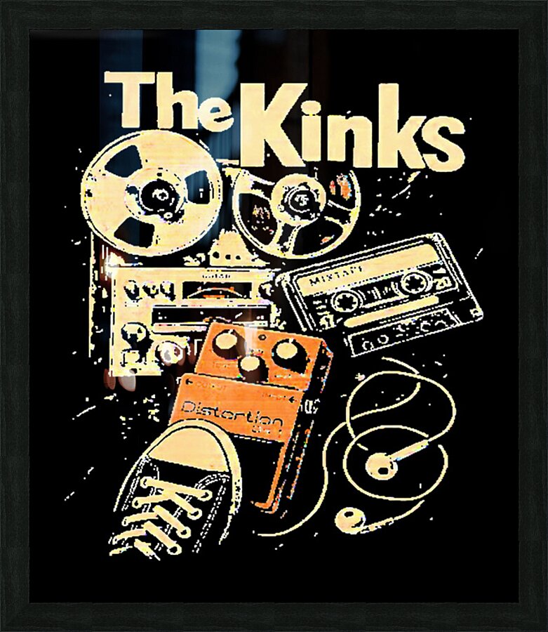 Kinks 5 Picture Frame print
