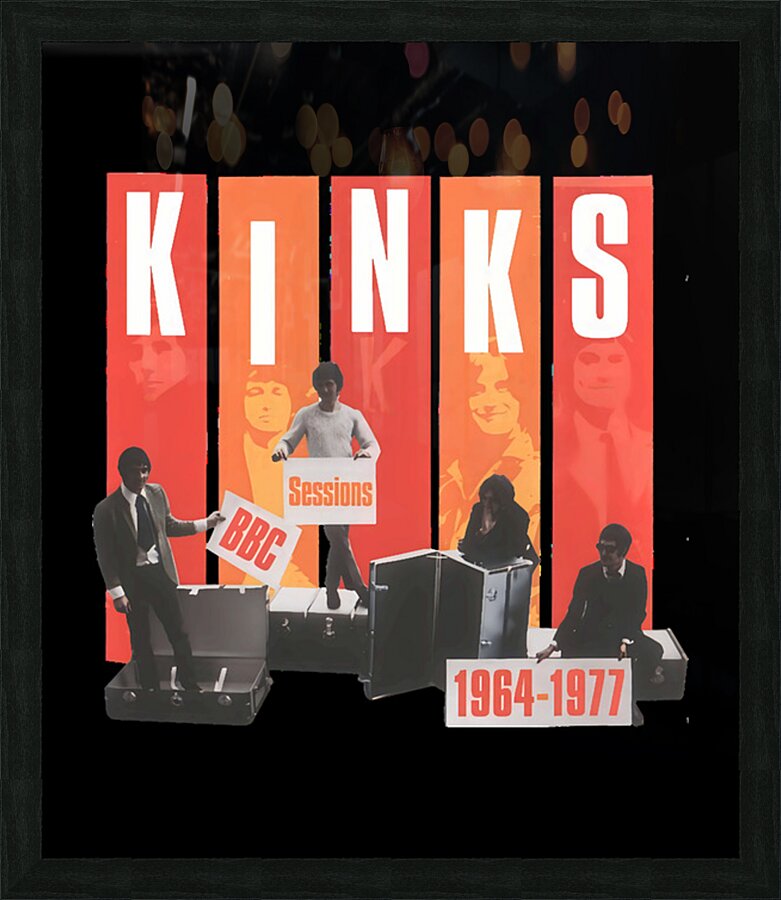 Kinks 6 Picture Frame print