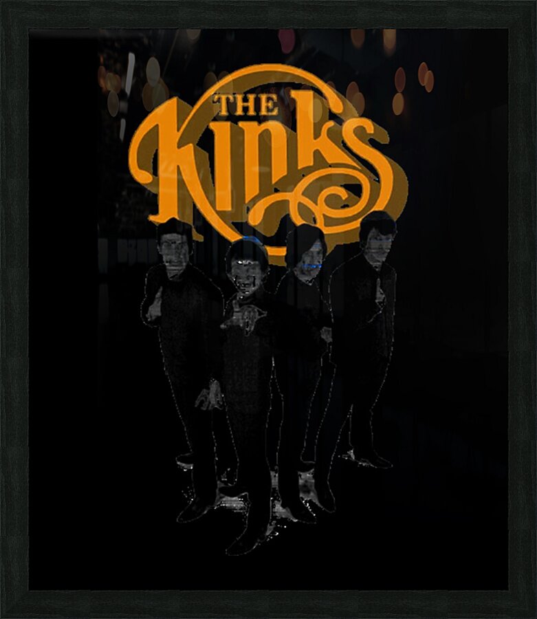 Kinks 7 Picture Frame print