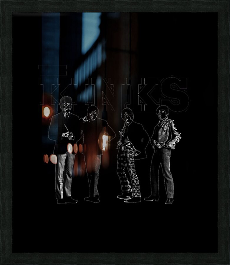 Kinks 8 Picture Frame print