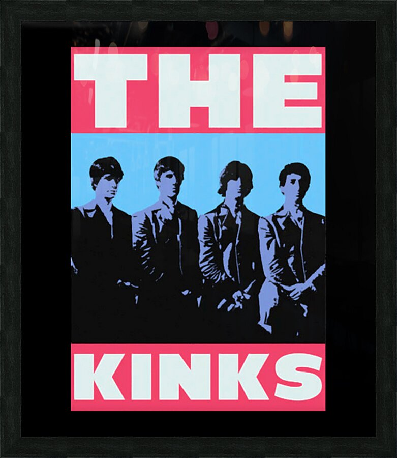 Kinks 13 Picture Frame print