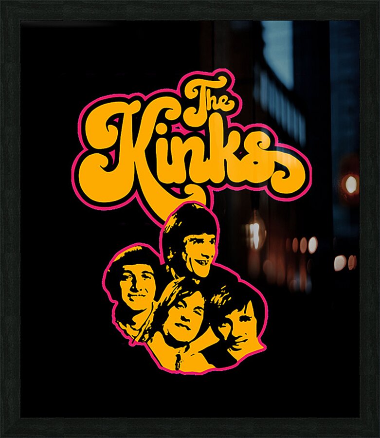 Kinks 14 Picture Frame print