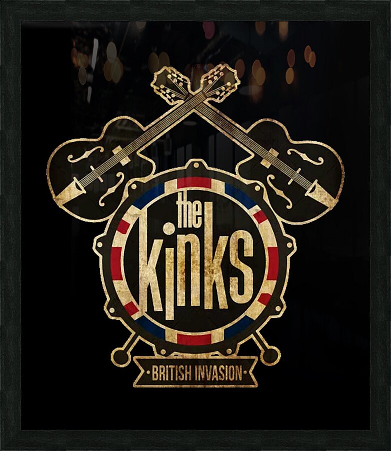 Kinks 18 Picture Frame print