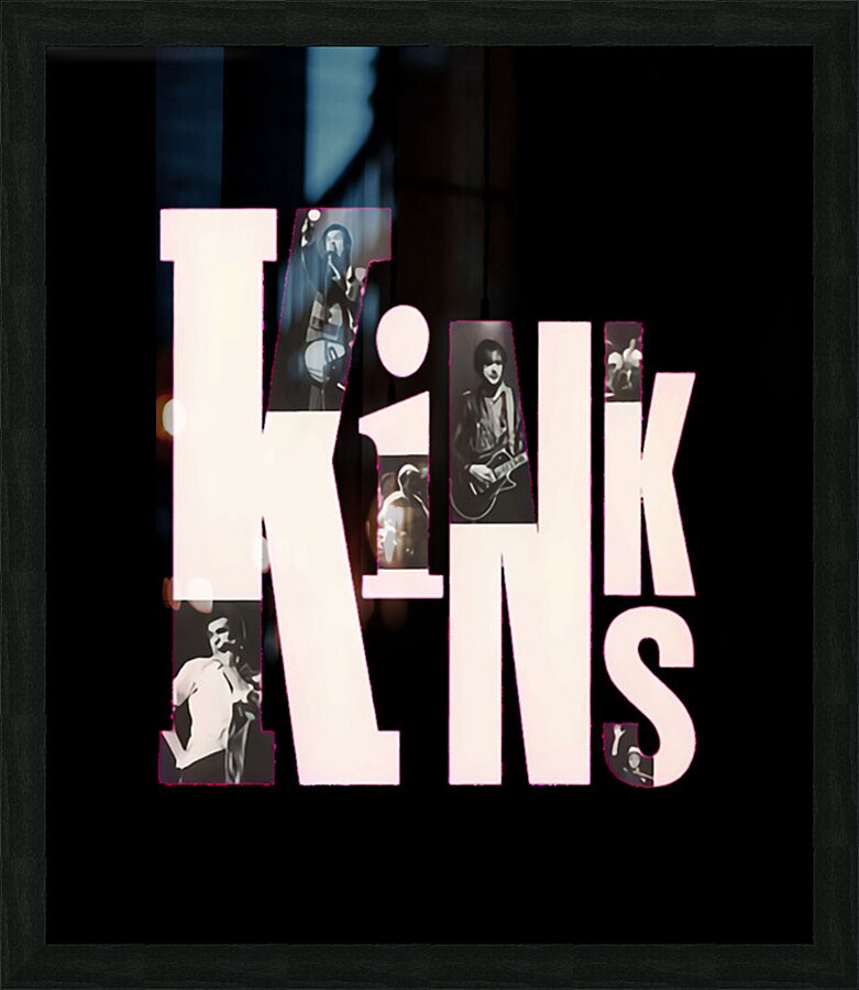 Kinks 20 Picture Frame print