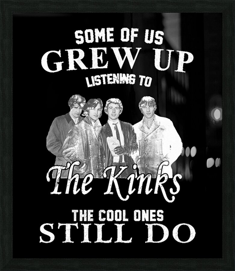 Kinks 21 Picture Frame print