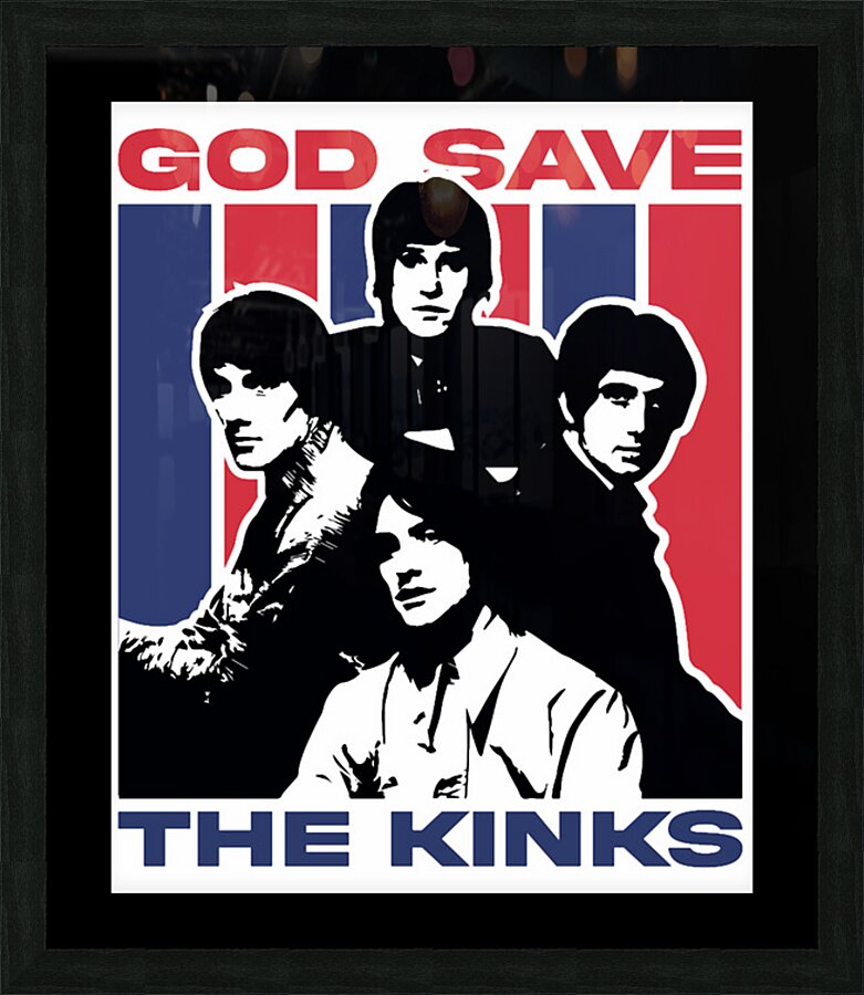 Kinks 23 Picture Frame print