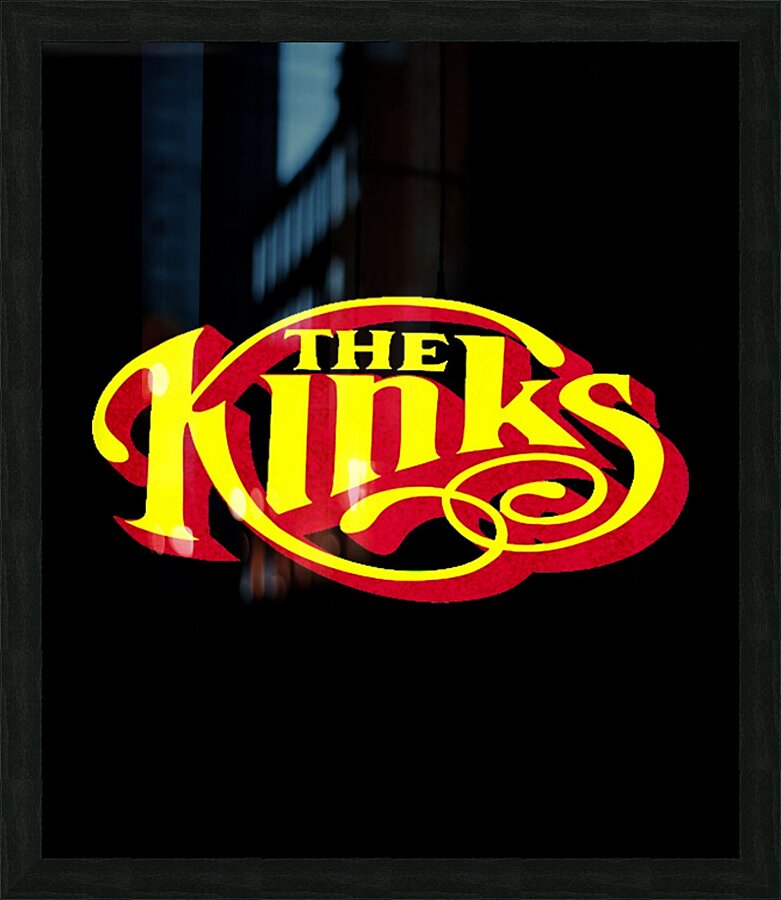 Kinks 24 Picture Frame print