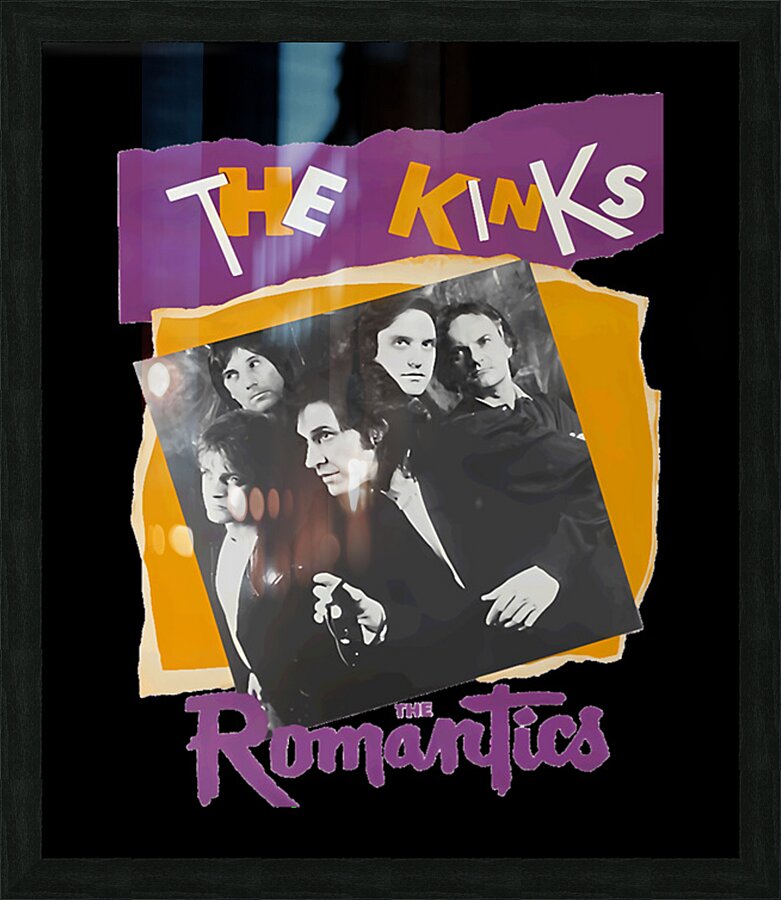 Kinks 26 Picture Frame print