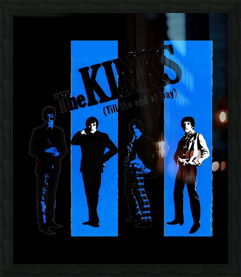 Kinks 27 Picture Frame print