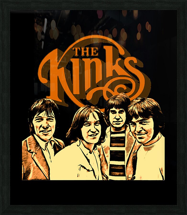 Kinks 28 Picture Frame print