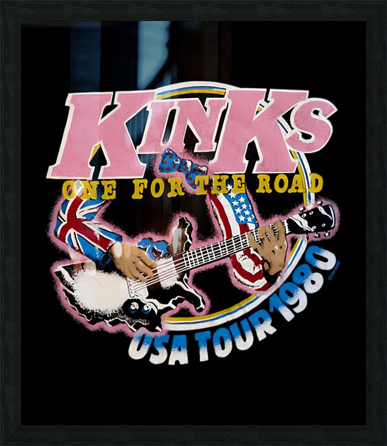 Kinks 29 Picture Frame print