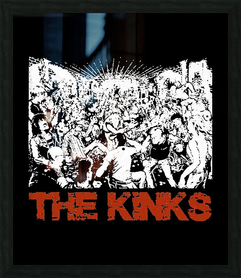 Kinks 34 Picture Frame print