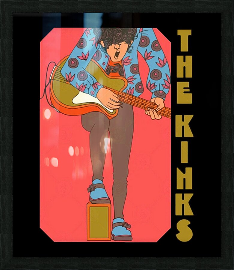 Kinks 42 Picture Frame print