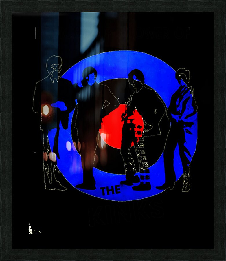Kinks 43 Picture Frame print