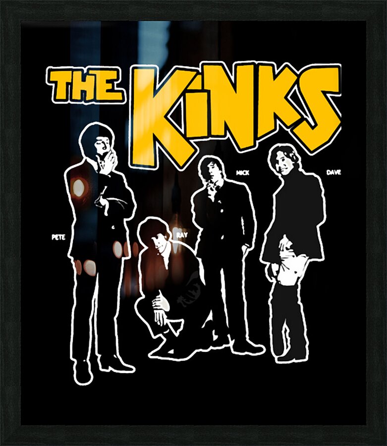 Kinks 46 Picture Frame print