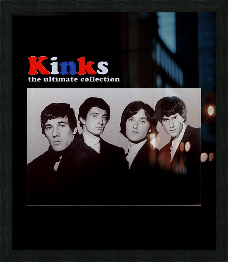 Kinks 47 Picture Frame print