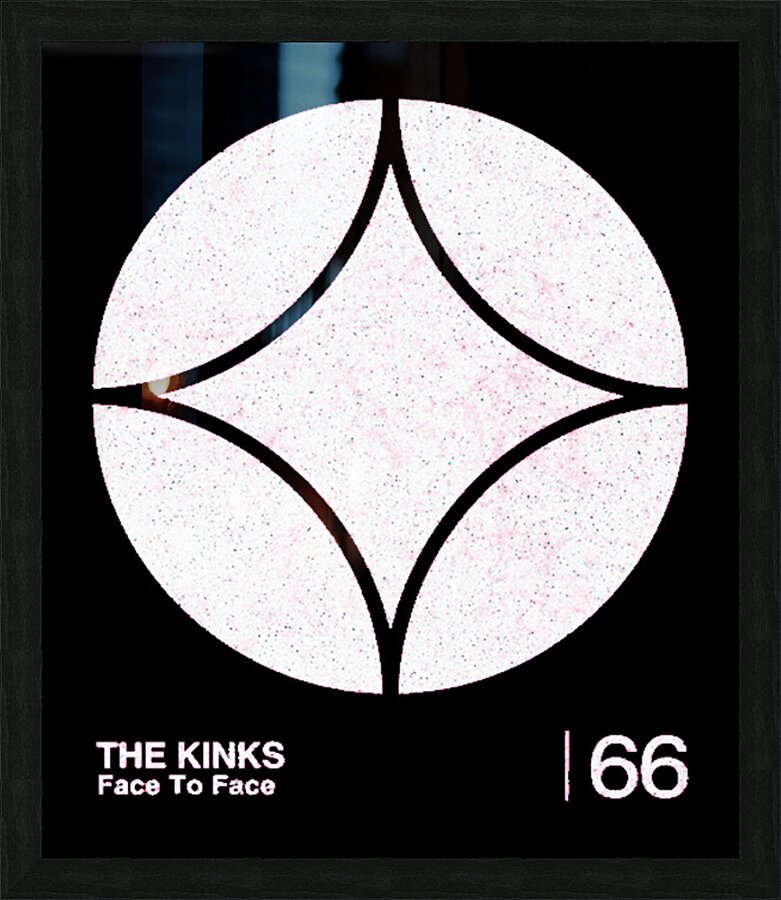 Kinks 51 Picture Frame print