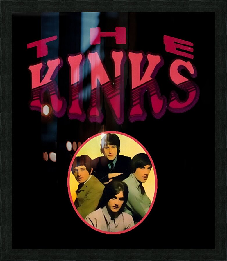 Kinks 55 Picture Frame print