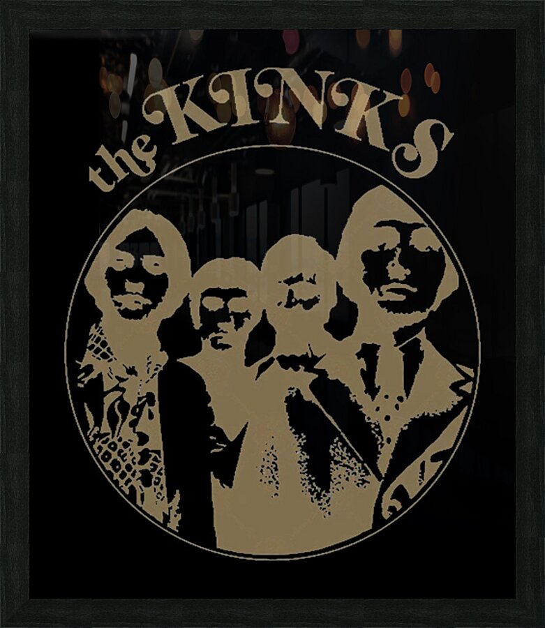 Kinks 57 Picture Frame print