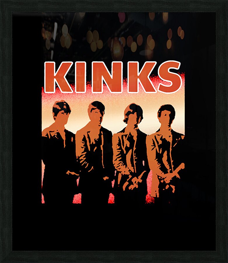 Kinks 58 Picture Frame print