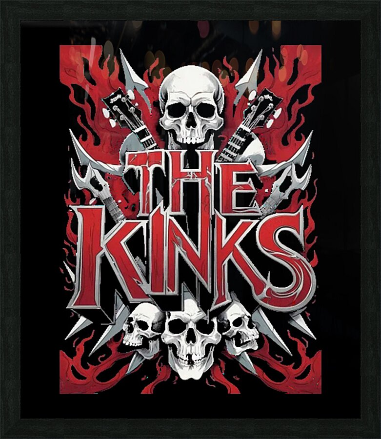 Kinks 3 Picture Frame print