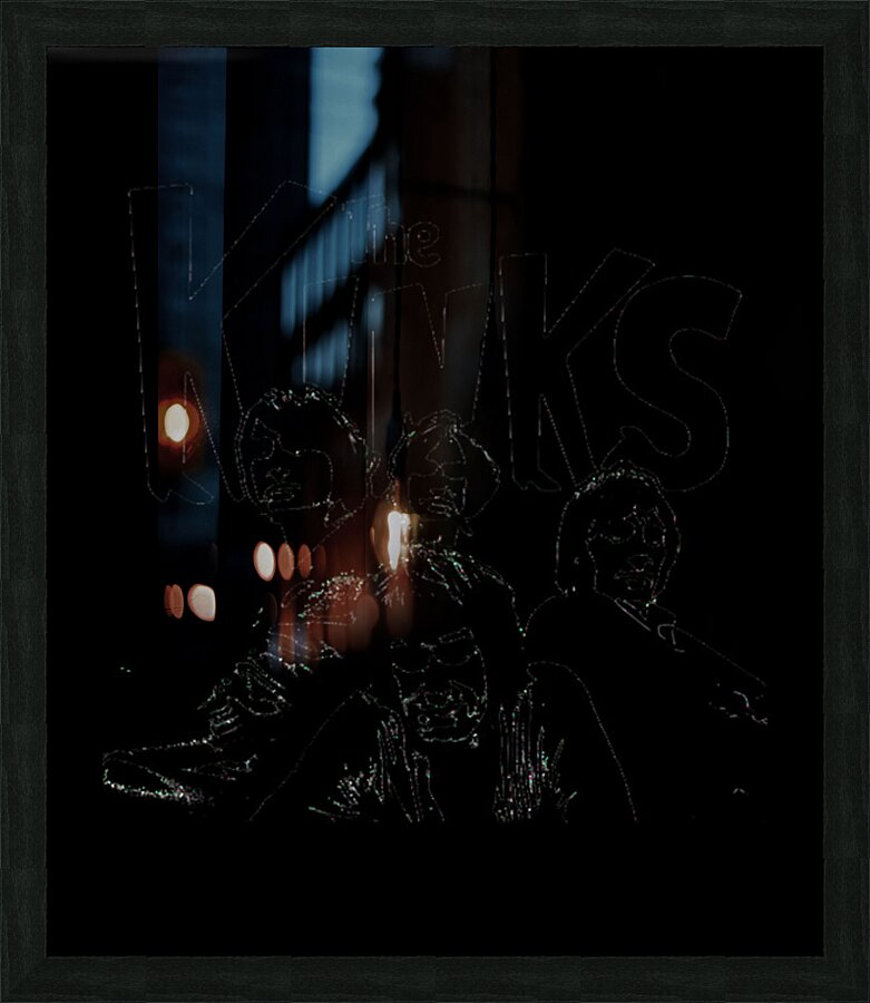 Kinks 4 Picture Frame print