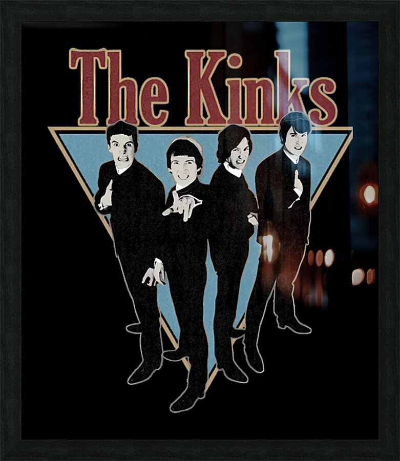 Kinks 7 Picture Frame print