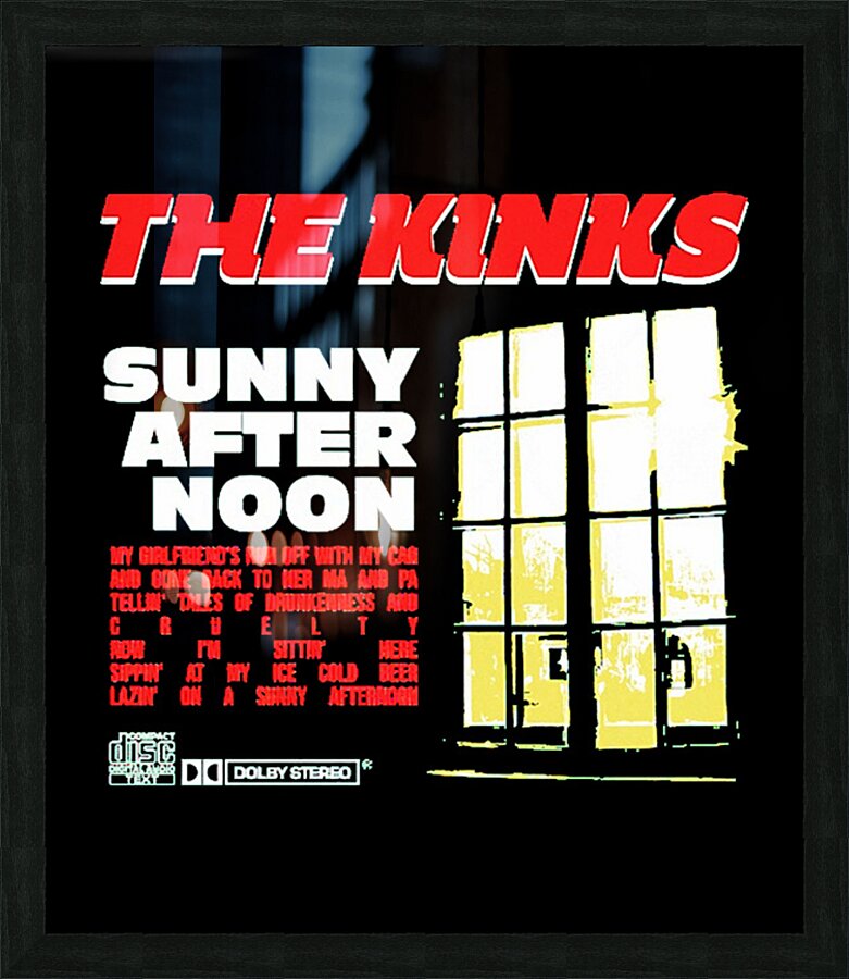 Kinks 10 Picture Frame print