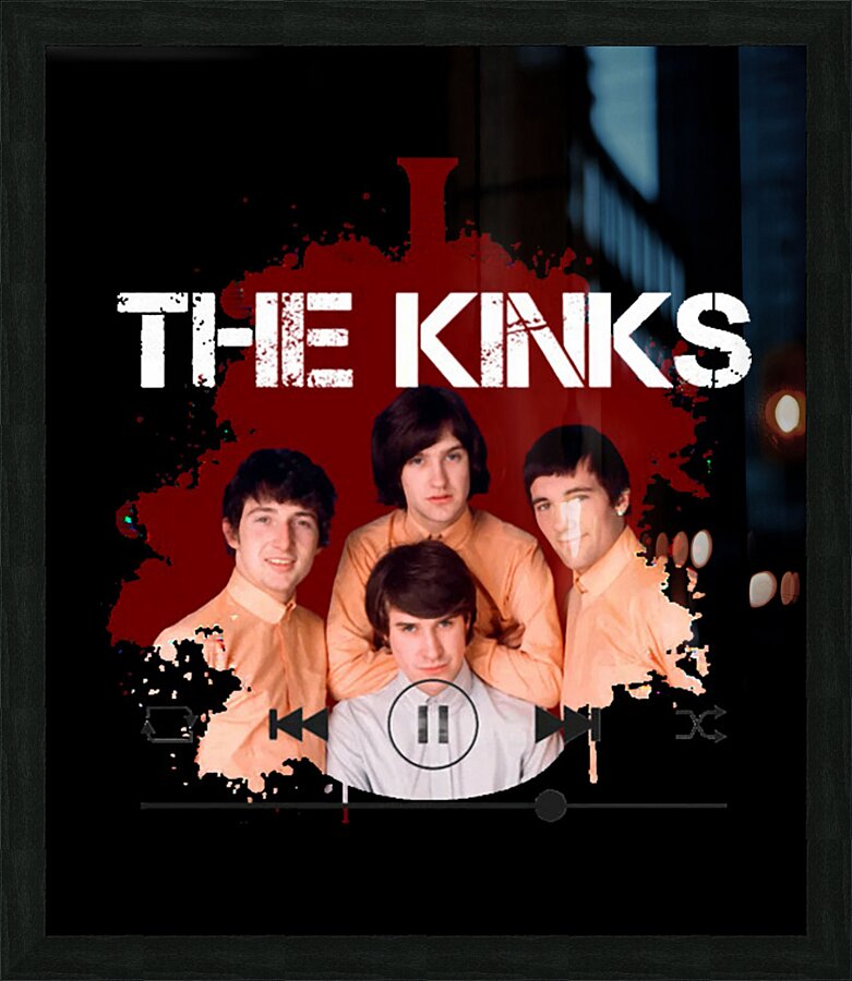 Kinks 11 Picture Frame print