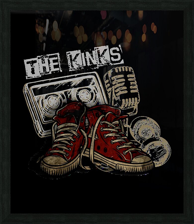 Kinks 13 Picture Frame print