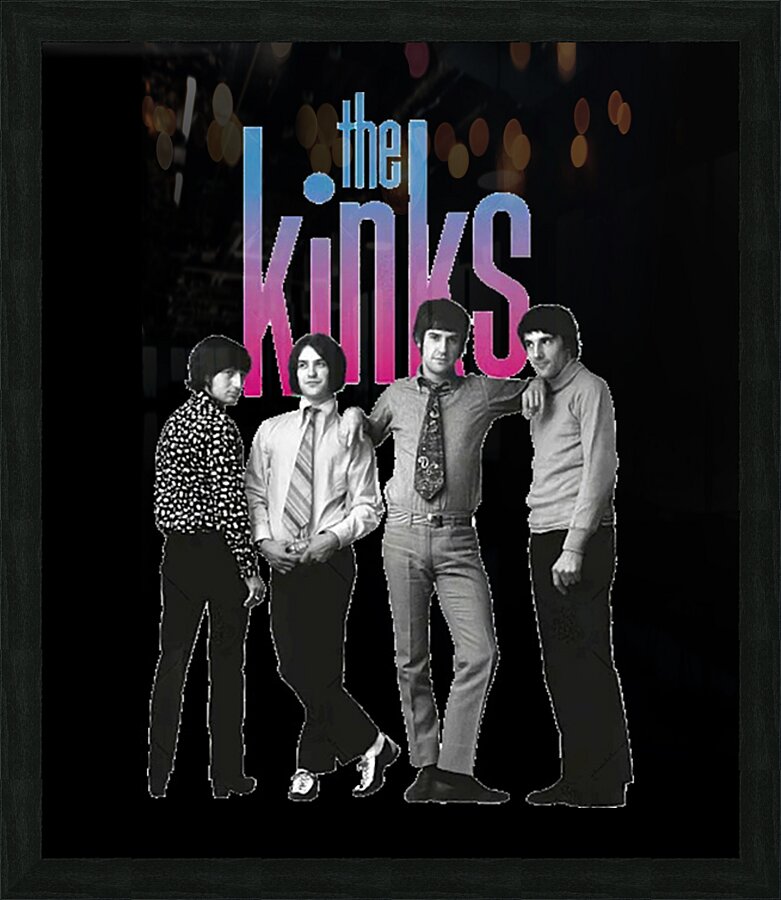 Kinks 14 Picture Frame print