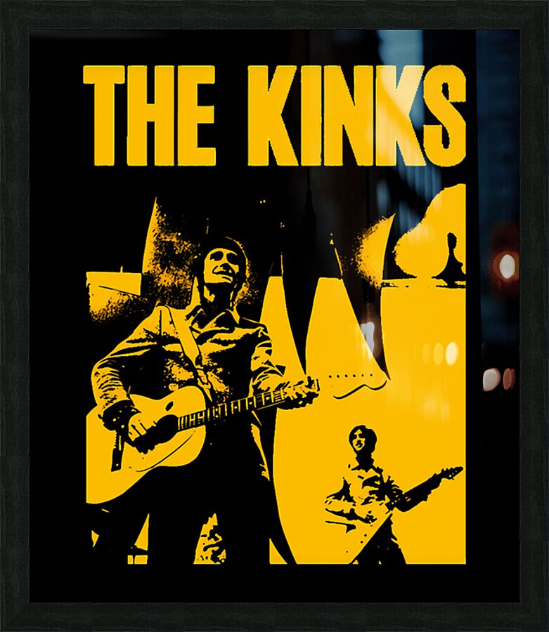 Kinks 18 Picture Frame print