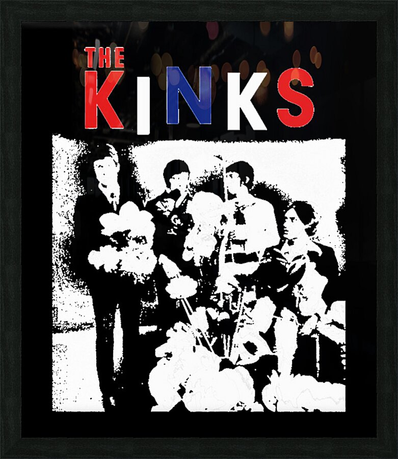 Kinks 23 Picture Frame print