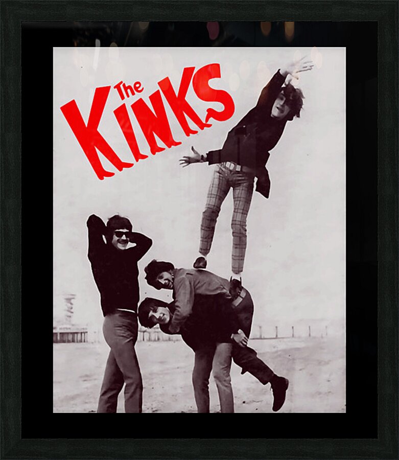 Kinks 25 Picture Frame print