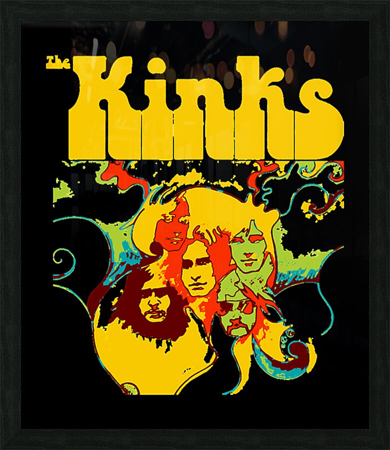Kinks 28 Picture Frame print
