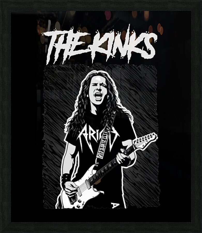 Kinks 31 Picture Frame print