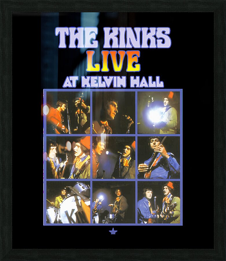 Kinks 35 Picture Frame print