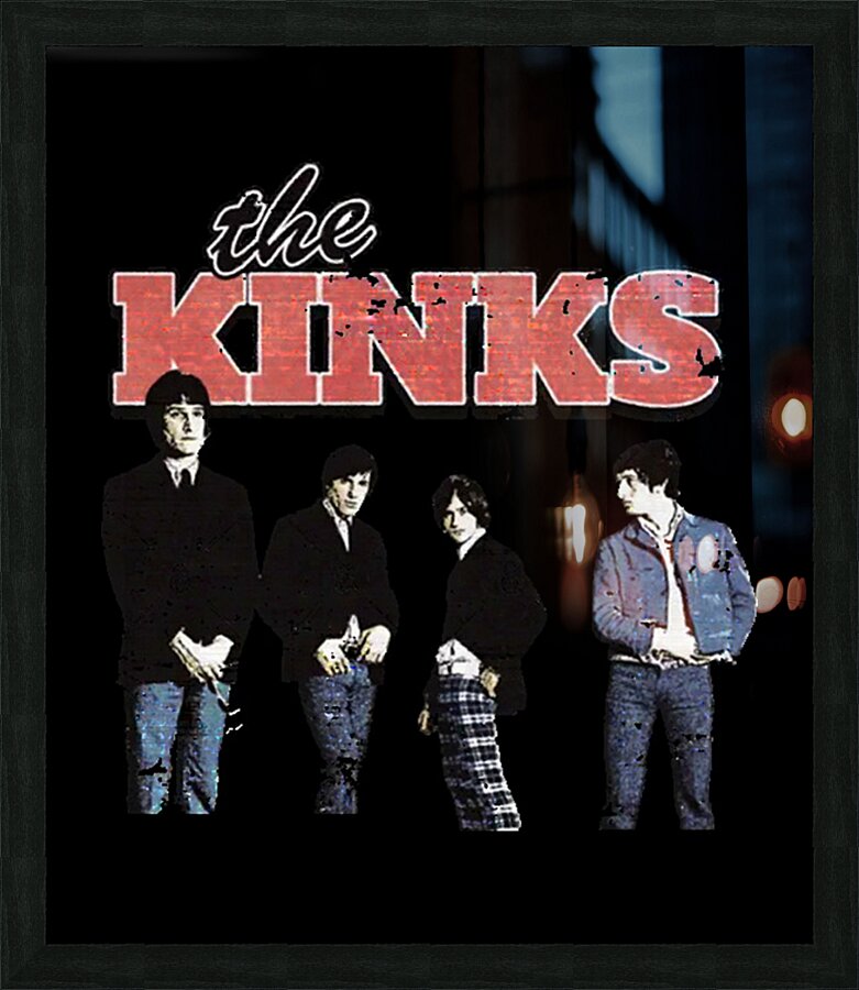 Kinks 36 Picture Frame print