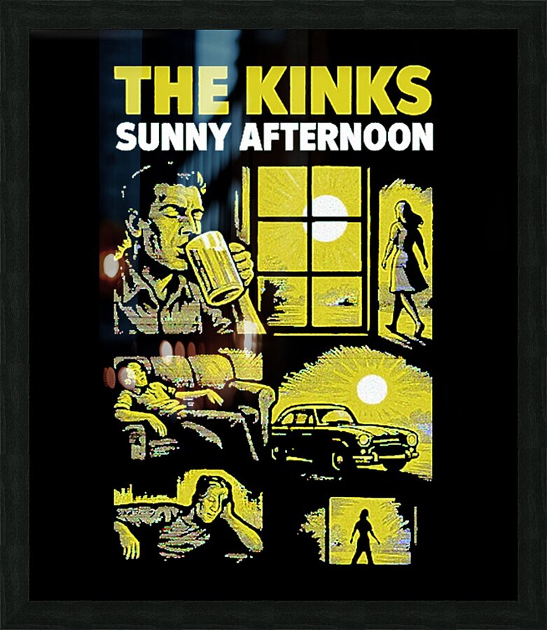 Kinks 41 Picture Frame print