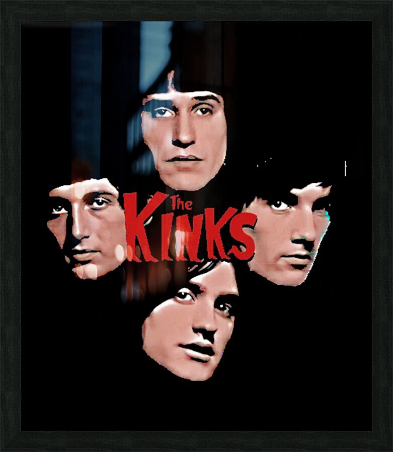 Kinks 43 Picture Frame print