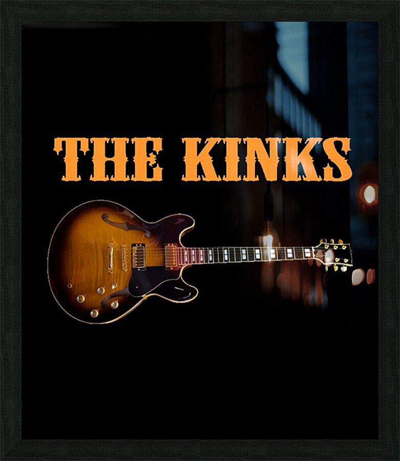 Kinks 45 Picture Frame print
