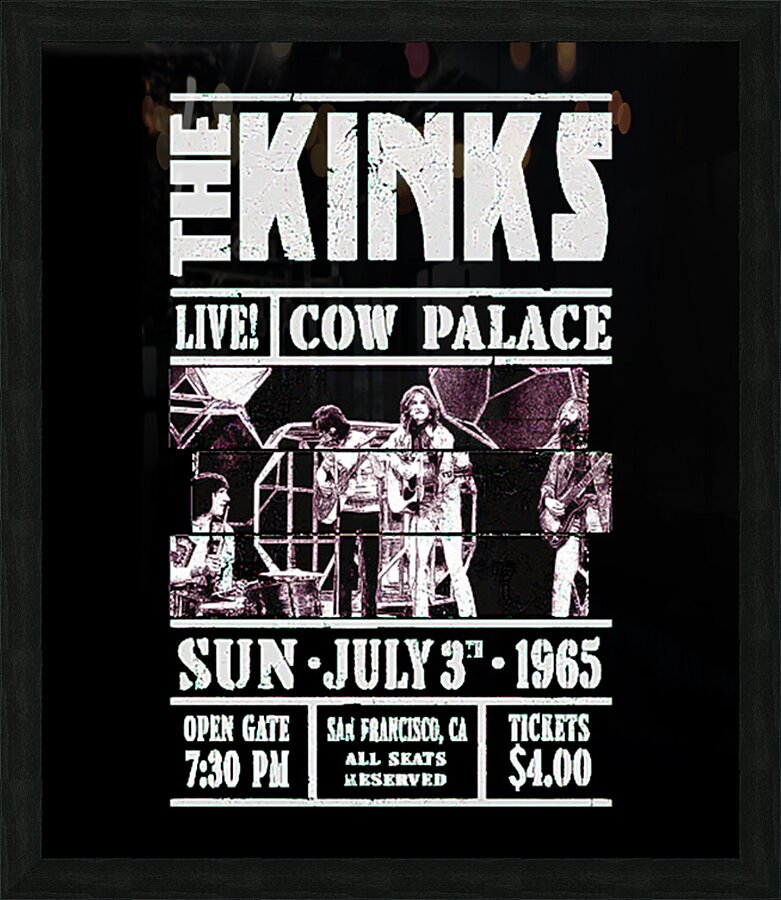 Kinks 48 Picture Frame print